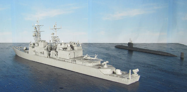 USS Fletcher mit Honolulu