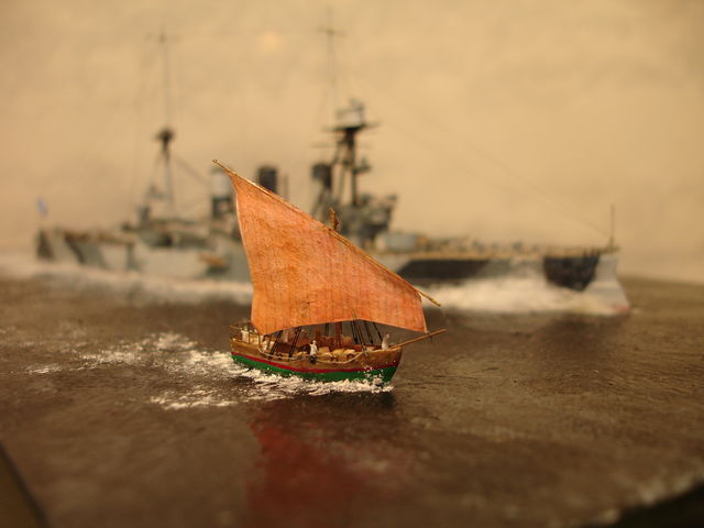 Panzerkreuzer Georgios Averoff 1/700 von Peter Fulgoney