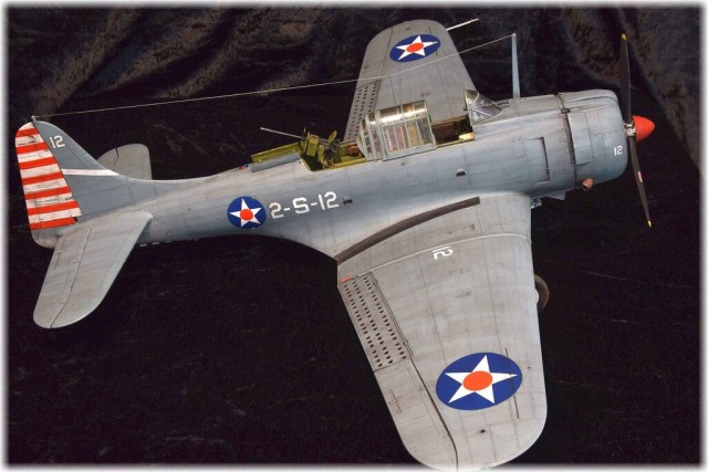 Sturzkampfbomber Douglas SDB-3 Dauntless (1/18)