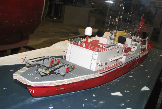 Antarktispatrouillenschiff HMS Endurance