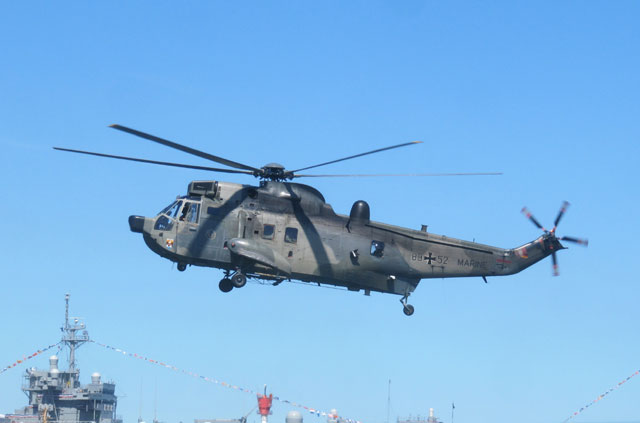 Marinehubschrauber Westland Sea King Mk. 41 in Kiel