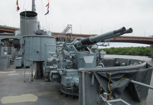 Geleitzerstörer USS Slater in Albany