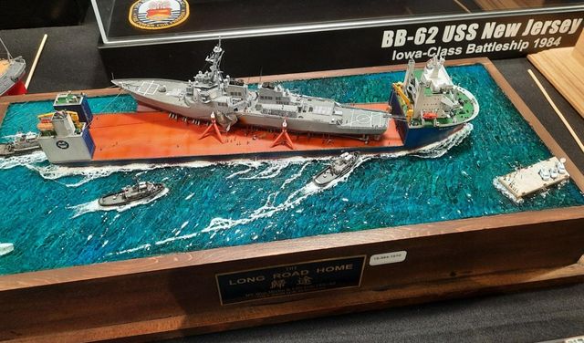 Lenkwaffenzerstörer USS Cole auf Blue Marlin