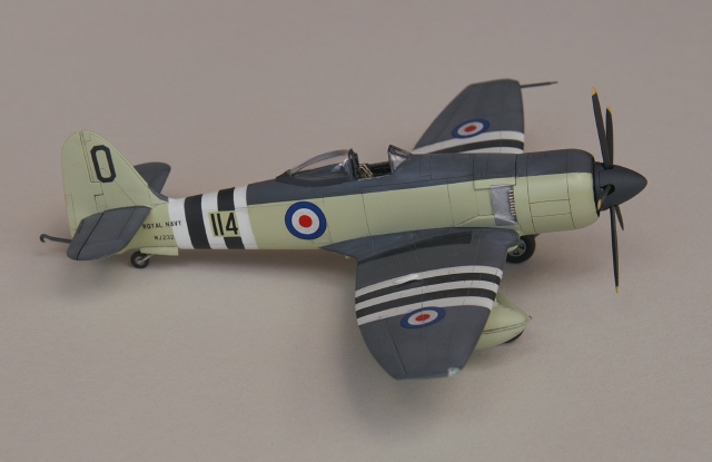 Baubericht Trumpeter Sea Fury 1/72 - Teil 4