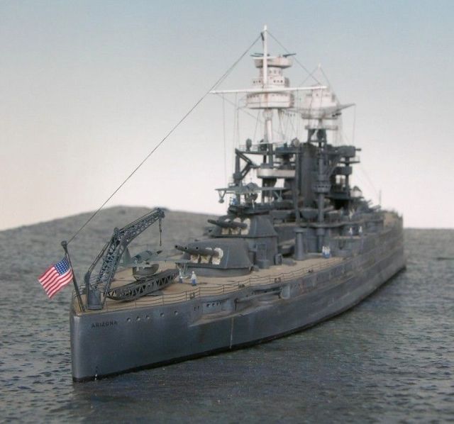 Schlachtschiff USS Arizona (1/350)