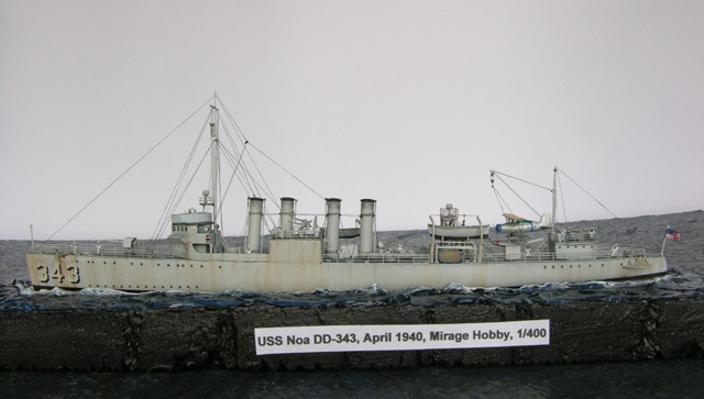 Zerstörer USS Noa (1/400)