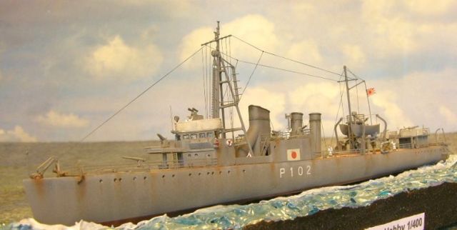 Japanisches Patrouillenboot P-102 (1/400)