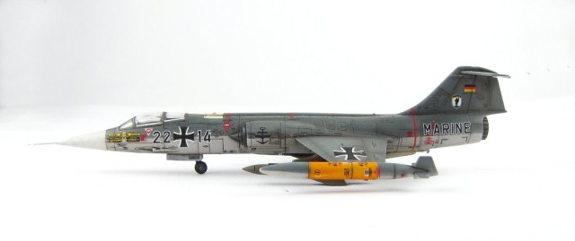 Jagdbomber Lockheed F-104G (1/144)