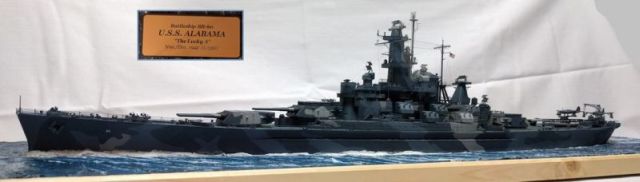 Schlachtschiff USS Alabama (1/350)