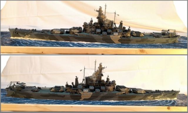 Schlachtschiff USS Alabama (1/350)