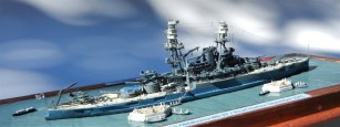 Schlachtschiff USS Oklahoma (1/700)