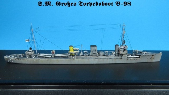 Deutscher Zerstörer B 98 (1/700)