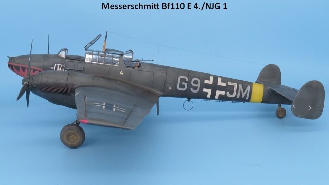 Nachtjäger Messerschmitt Bf 110 E (1/48)