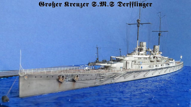 Deutscher Schlachtkreuzer Derfflinger (1/700)