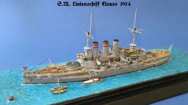 Linienschiff SMS Elsass (1/700)