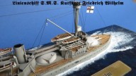 Schlachtschiff SMS Kurfürst Friedrich Wilhelm (1/700)