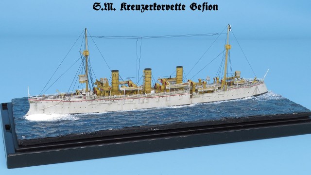 Geschützter Kreuzer SMS Gefion (1/700)