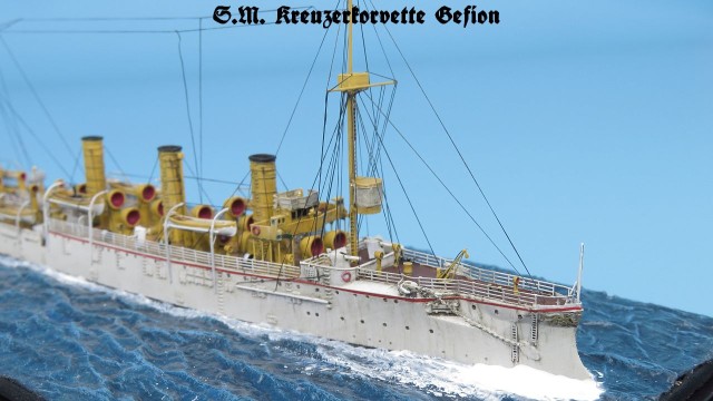 Geschützter Kreuzer SMS Gefion (1/700)