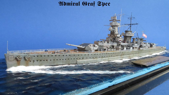 Schwerer Kreuzer (Panzerschiff) Admiral Graf Spee (1/700)