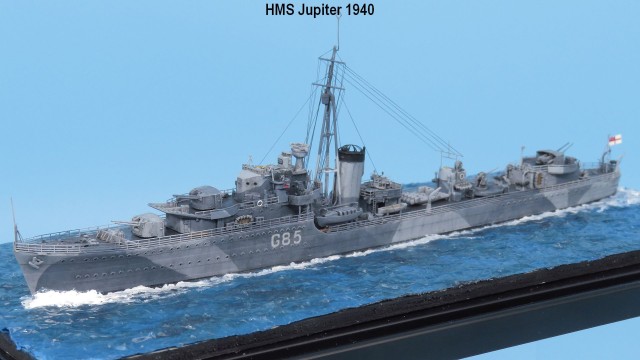 Zerstörer HMS Jupiter (1/700)