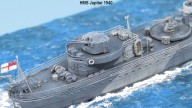 Zerstörer HMS Jupiter (1/700)