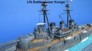 Japanischer Schlachtkreuzer Kongo (1/700)