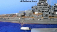 Japanisches Schlachtschiff Kongo (1/700)