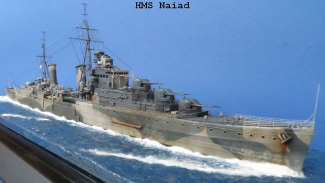 Leichter Kreuzer HMS Naiad (1/700)