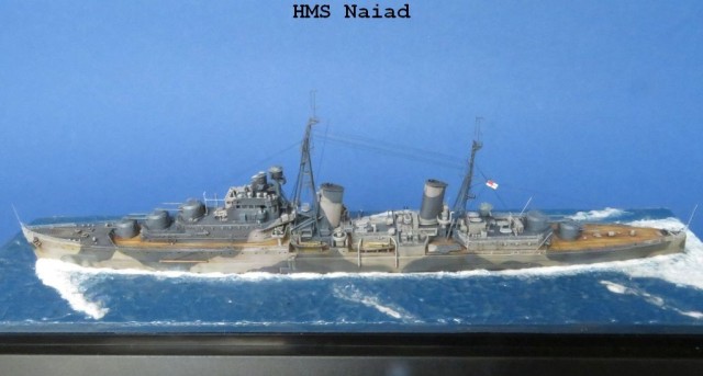 Leichter Kreuzer HMS Naiad (1/700)