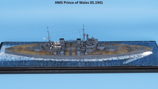 Schlachtschiff HMS Prince of Wales  (1/700)