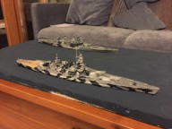 Schlachtschiffe HMS King George V und Italia (1/700)