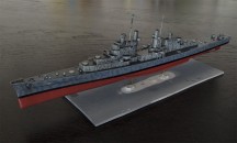 Leichter Kreuzer USS Juneau im Bau