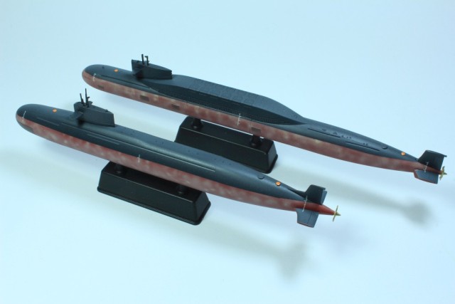 U-Boote der Typen 093 und 094 (1/700)