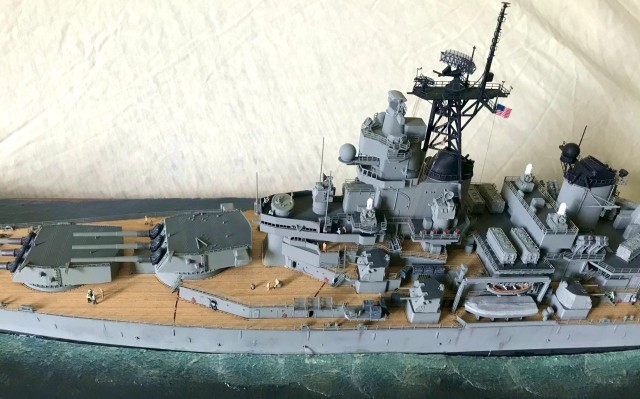 Schlachtschiff USS Wisconsin (1/350)