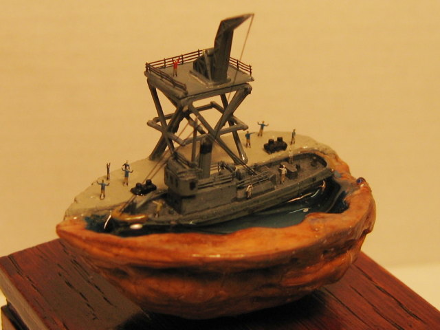 Schlepper in der Nußschale 1/700 von Fabrice Marie