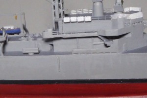 Nuklear-Fregatte USS Bainbridge (1/600)