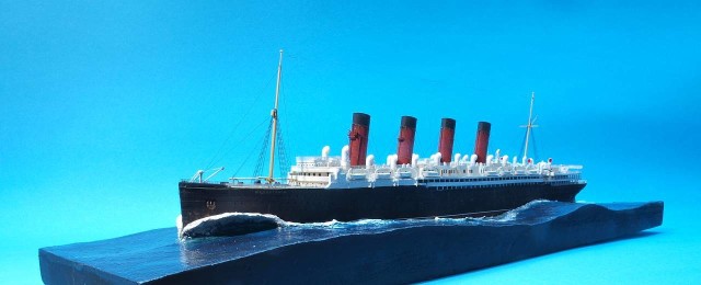 Passagierschiff RMS Mauretania (1/600)