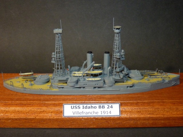 Schlachtschiff USS Idaho (1/700)