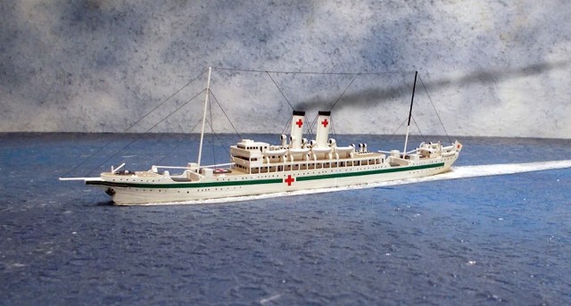 Lazarettschiff America Maru (1/700)