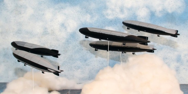 Zeppelin  L53, L56, L63, L65 und L70 (1/700)