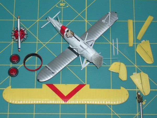 Boeing F4B-4, VB-2, USS Lexington 1933 in 1/72 von Kai