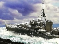 Zerstörer HMS Lance (1/700)