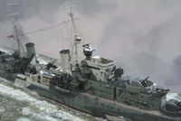 HMS Scylla 1/700 von Jim Baumann