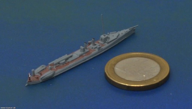 Bulgarisches Torpedoboot Druzki (Schwesterschiff der Sultanhisar) (1/700)