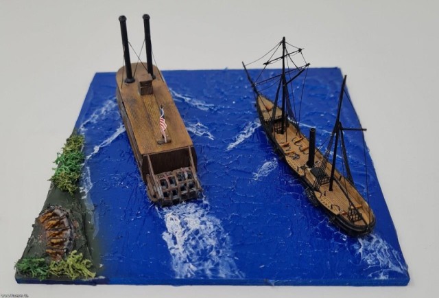 Kanonenboot der Unadilla-Klasse und Tinclad (1/700)