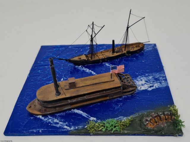 Kanonenboot der Unadilla-Klasse und Tinclad (1/700)