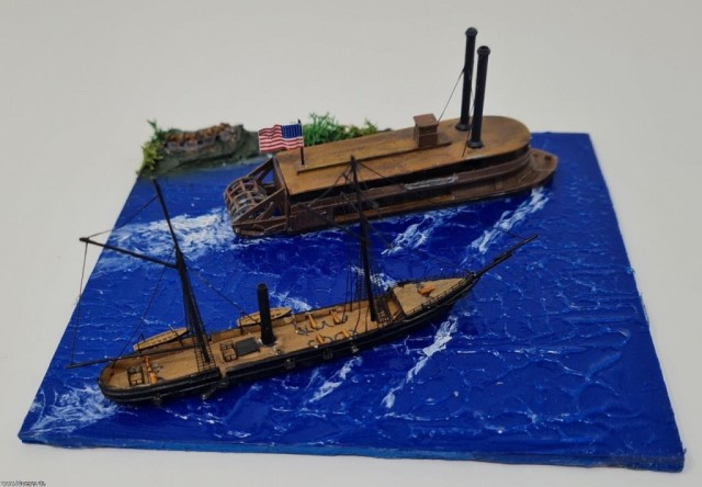 Kanonenboot der Unadilla-Klasse und Tinclad (1/700)