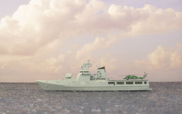 Patrouillenschiff KDB Darussalam (1/700)