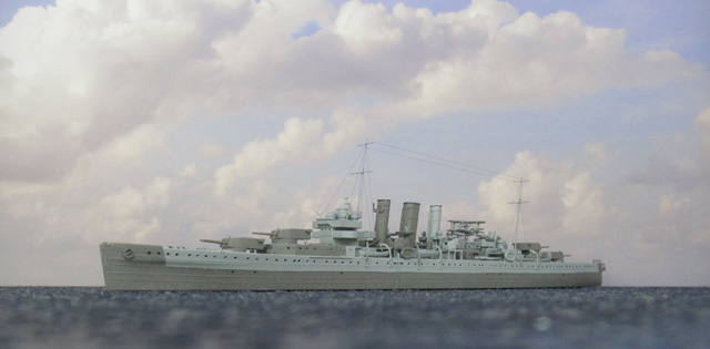 Schwerer Kreuzer HMS Dorsetshire (1/700)