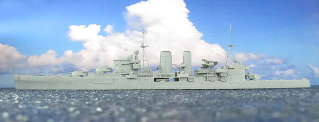 Schwerer Kreuzer HMS Exeter (1/700)